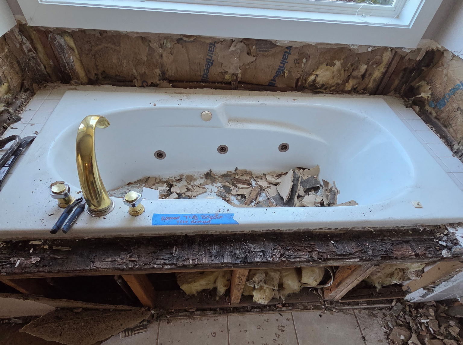 Storm and flood damage cleanup at a Pacific Northwest property